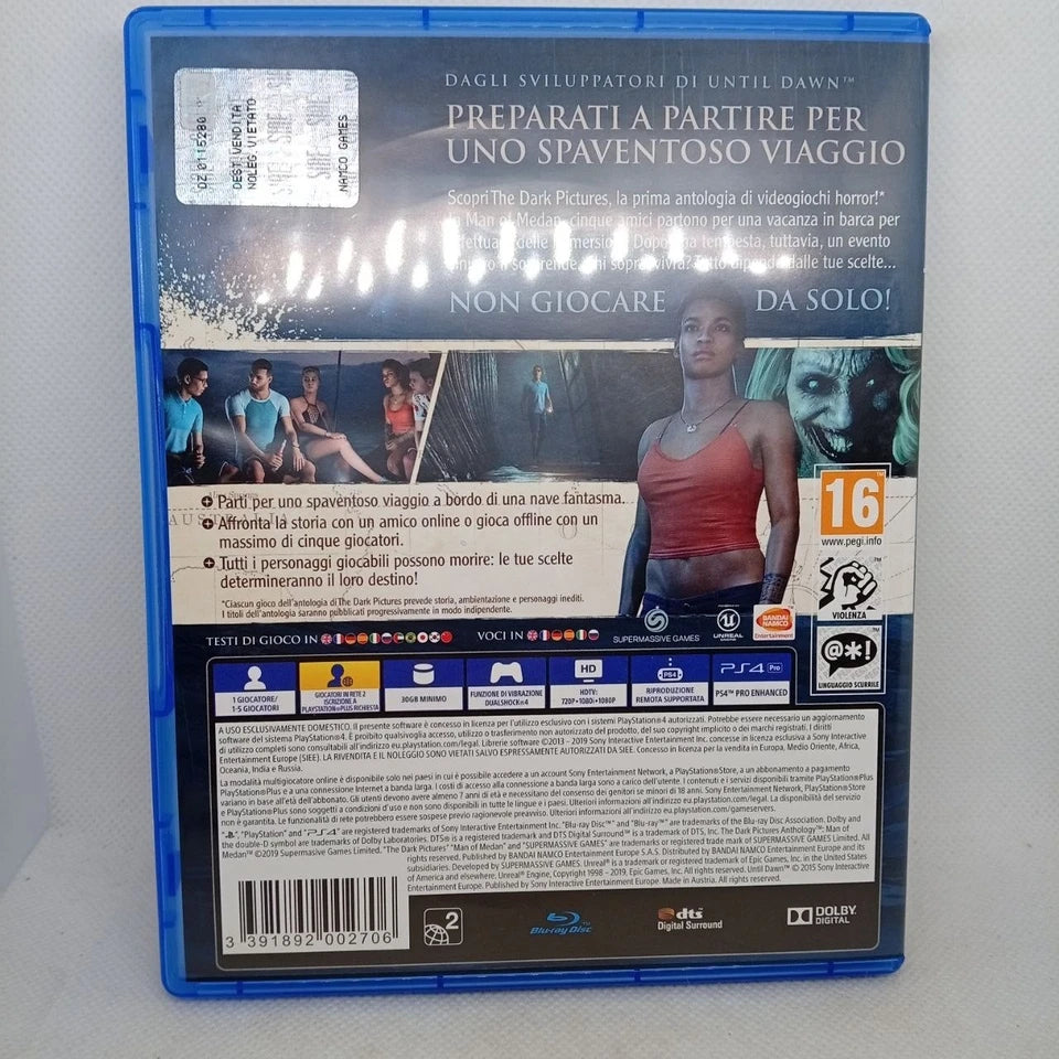 Dark Pictures Anthology Man Of Medan Ps4