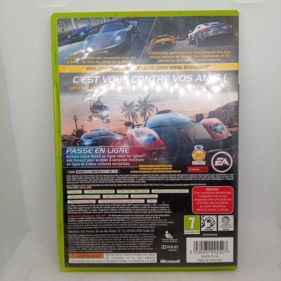 Need For Speed Hot Persuit Xbox 360