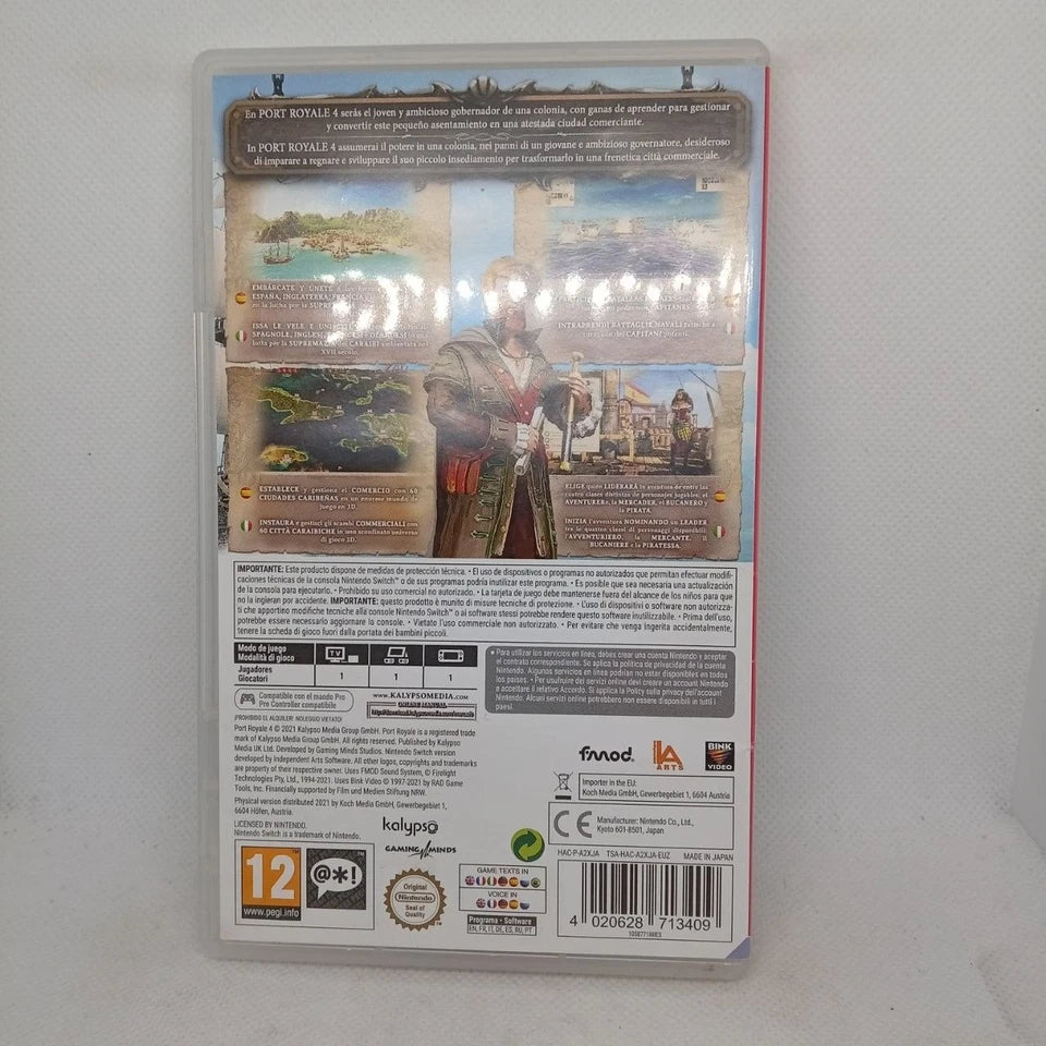 Port Royale 4 Switch