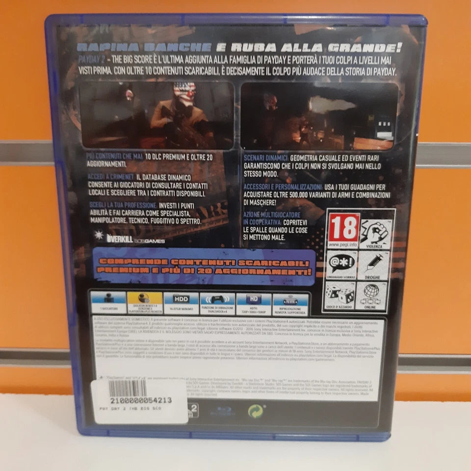 Payday 2 The Big Score Ps4