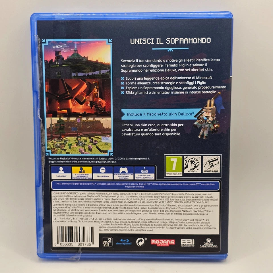 Minecraft Legends Ps4