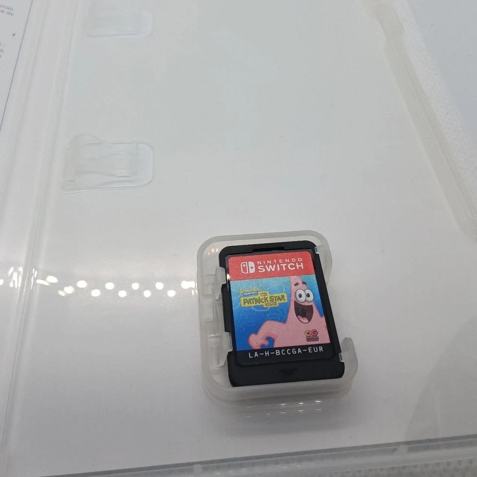 Bob L'eponge Patrick l'etoile de Mer Le Jeu Switch