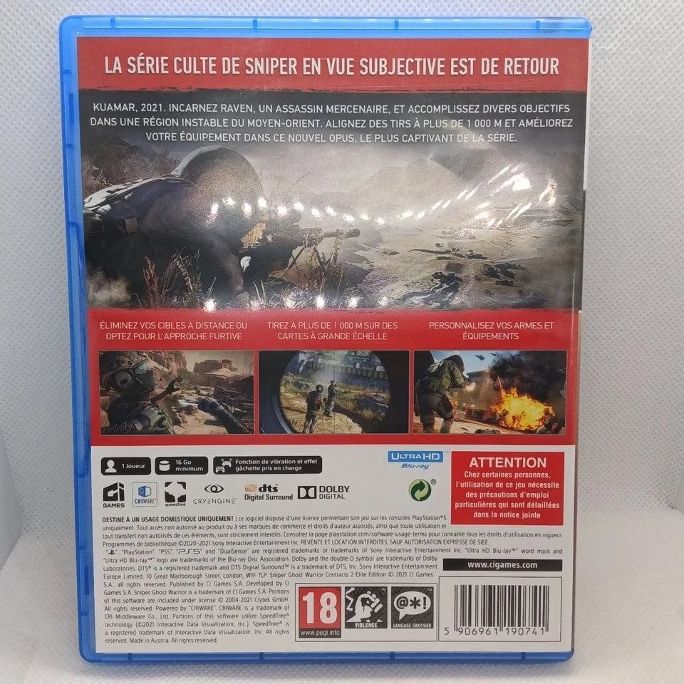 Sniper Ghost Warrior Contracts 2 Ps5