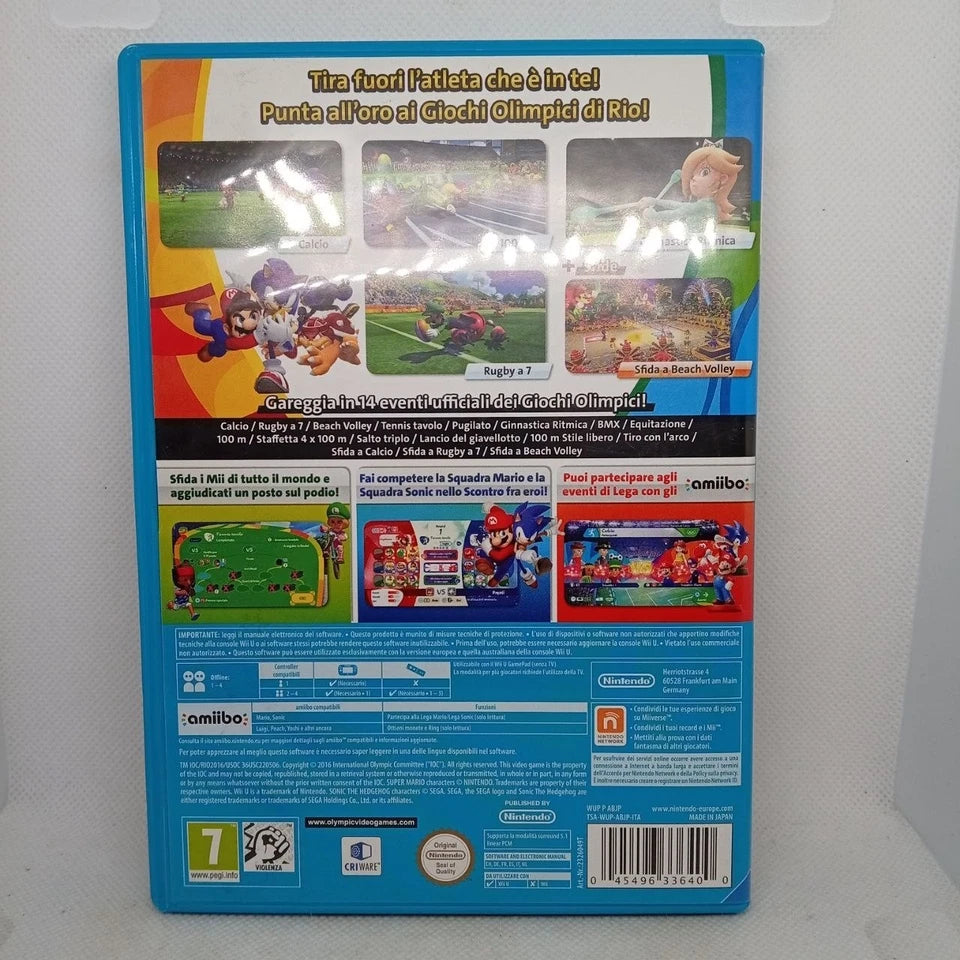 Mario & Sonic ai Giochi Olimpici di Rio 2016 Wii U