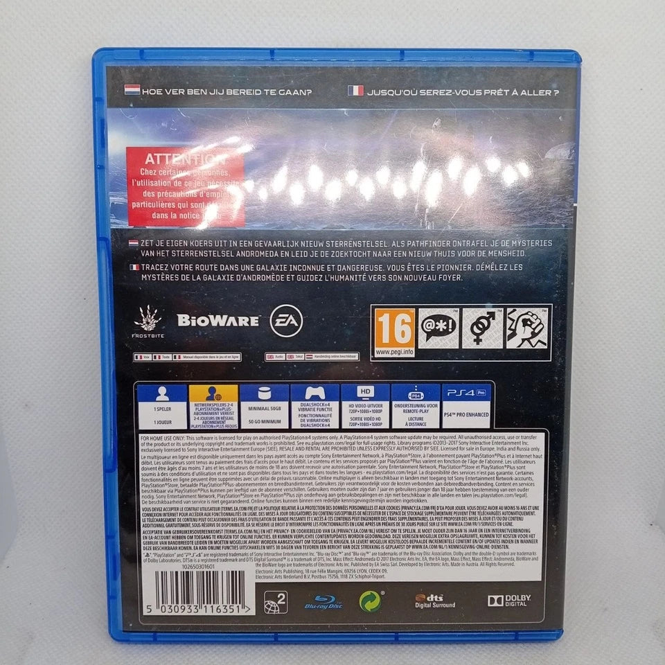 Mass Effect Andromeda Ps4