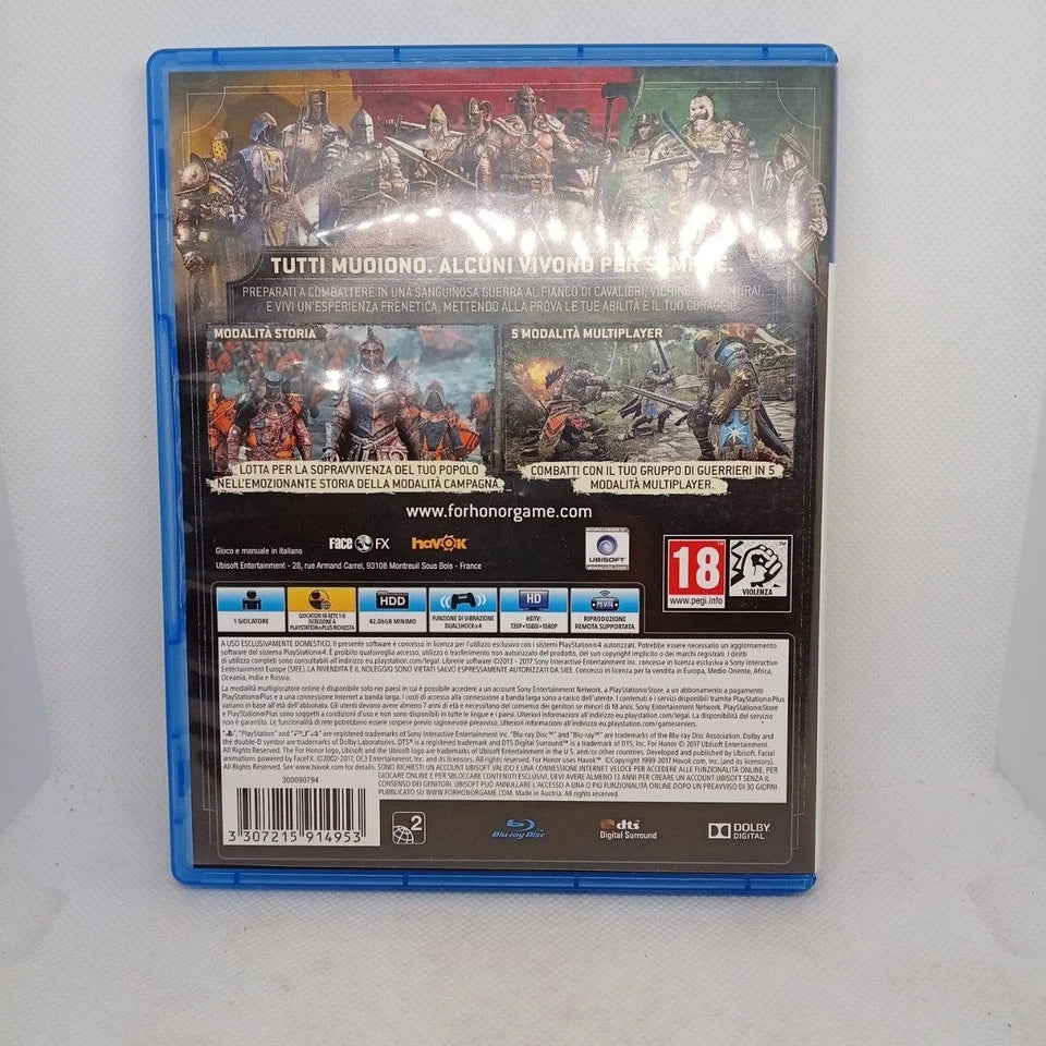 For Honor Ps4