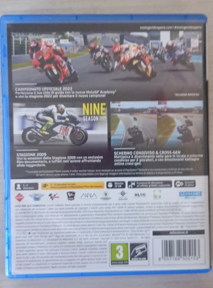 Motogp 22 Ps5