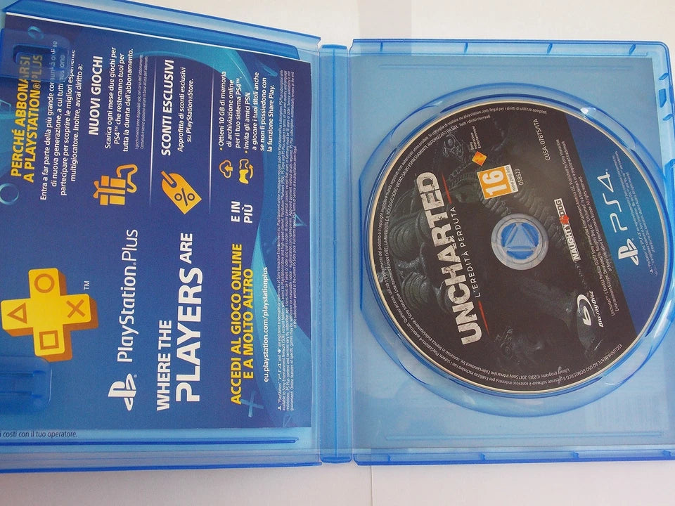 Uncharted L'eredità Perduta Ps4