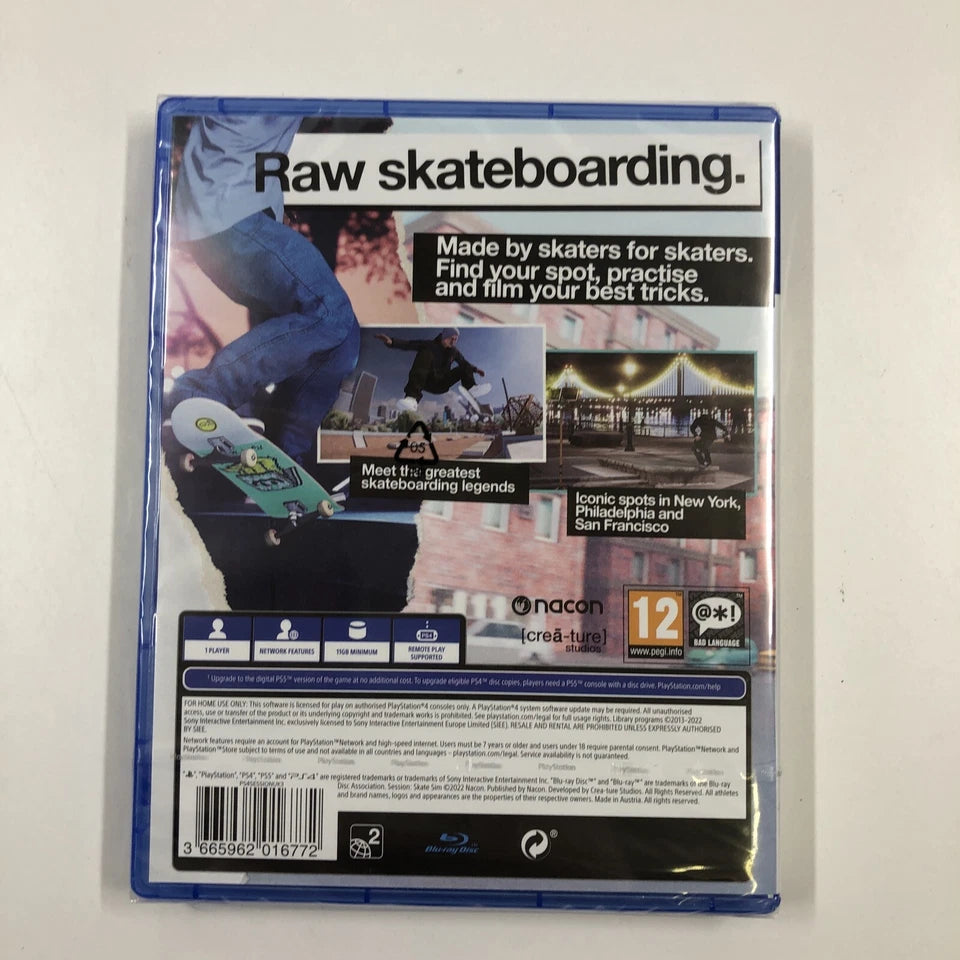 Session Skate Ps4