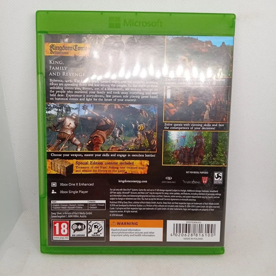 Kingdom Come Deliverance Xbox One