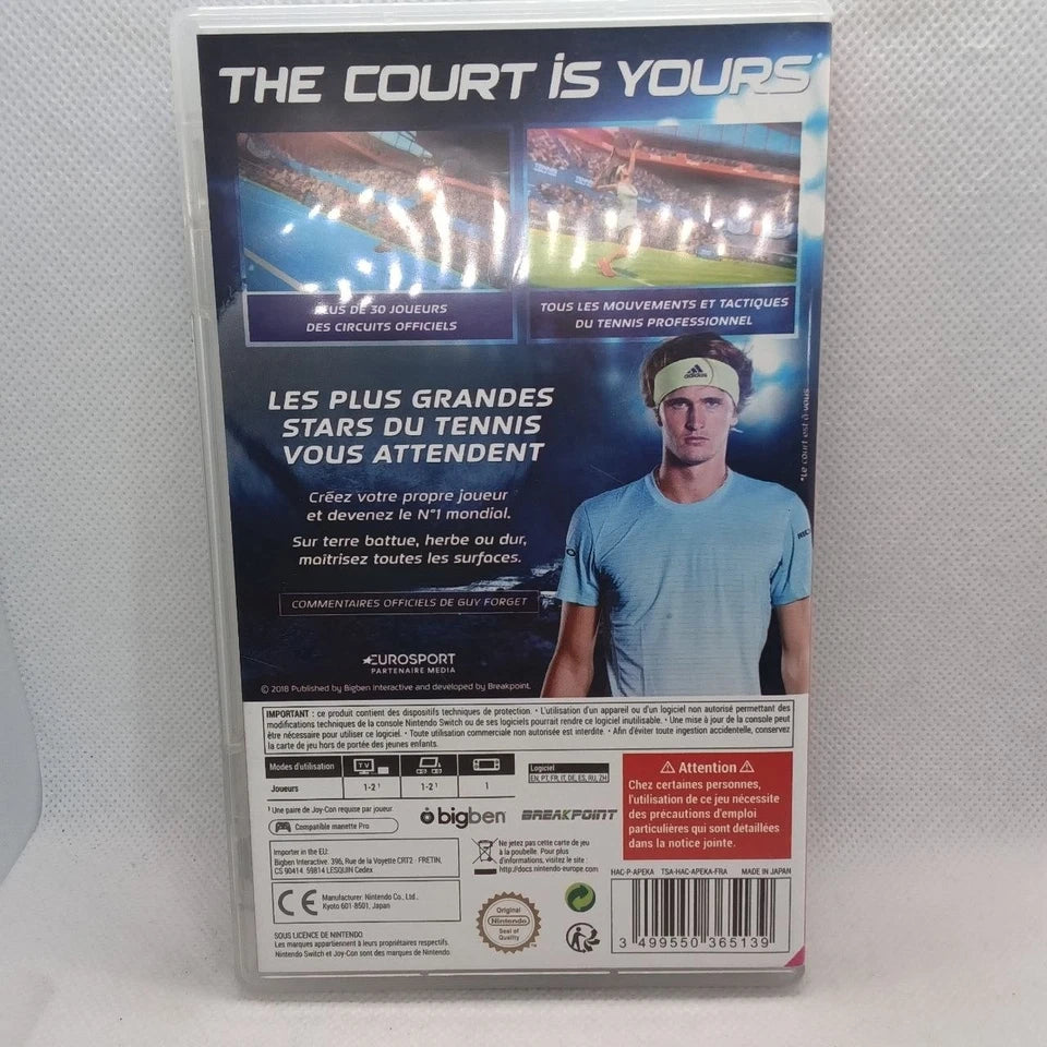 Tennis World Tour Switch
