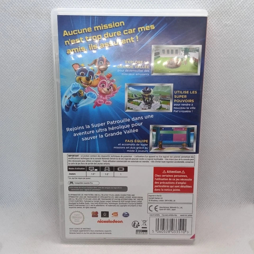 Paw Patrol Mighty Pups Save Adventure Bay Switch
