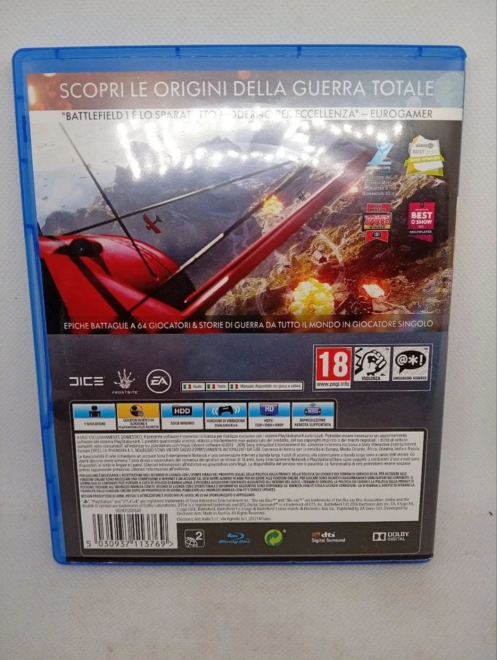 Battlefield 1 Ps4