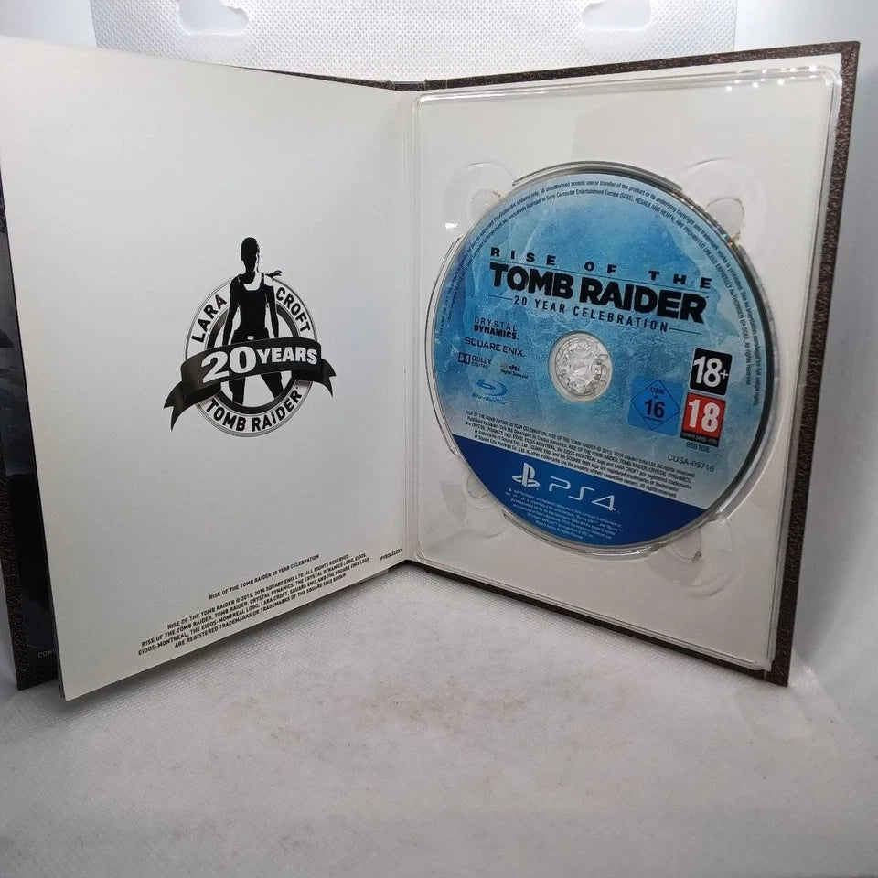 Rise Of The Tomb Raider 20th Ps4 Artbook