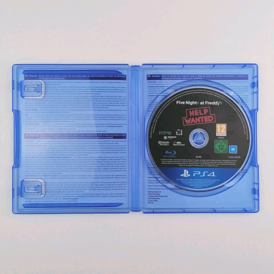 Five Nights at Freddy's Help Wanted Ps4