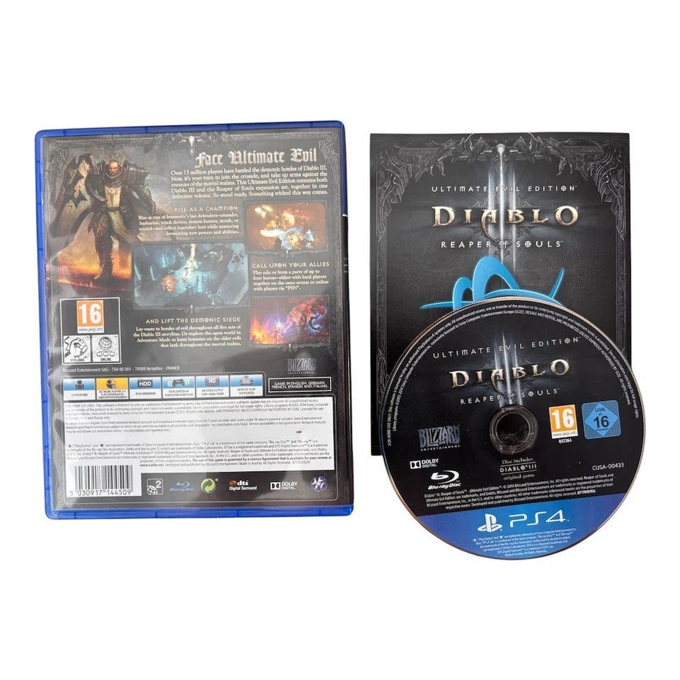 Diablo 3 Ultimate Evil Edition Ps4