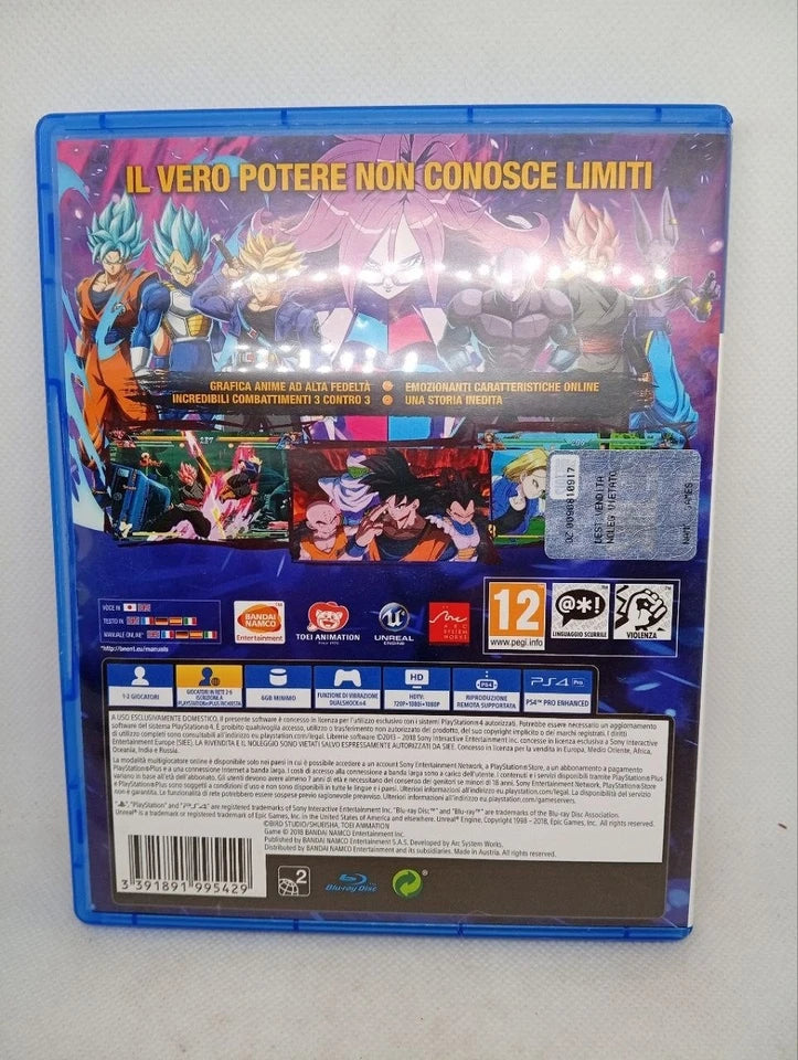 Dragon Ball Fighterz Ps4