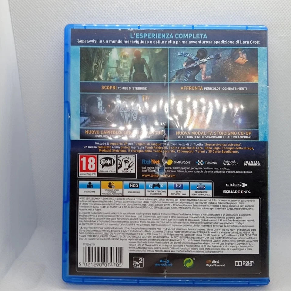 Rise Of The Tomb Raider 20th Ps4