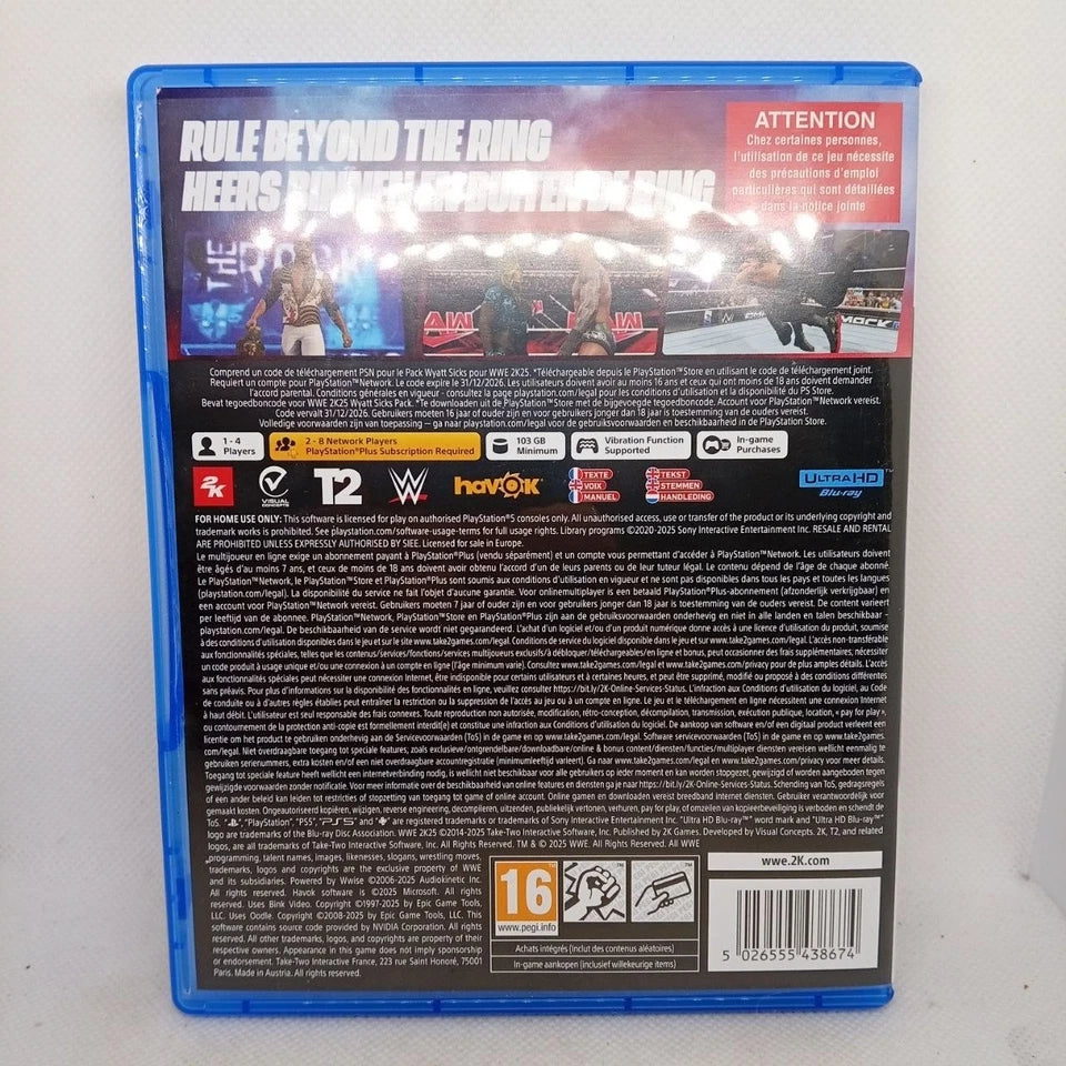 WWE 2K25 Ps5