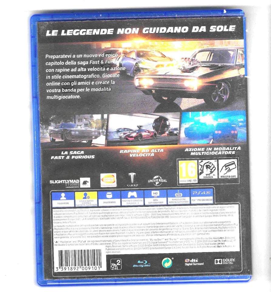 Fast And Furious Crossroads Ps4