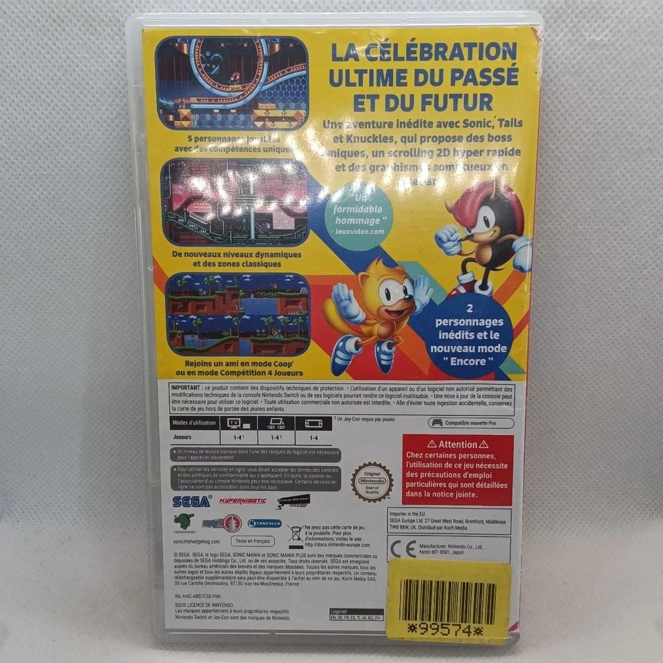 Sonic Mania Plus Switch