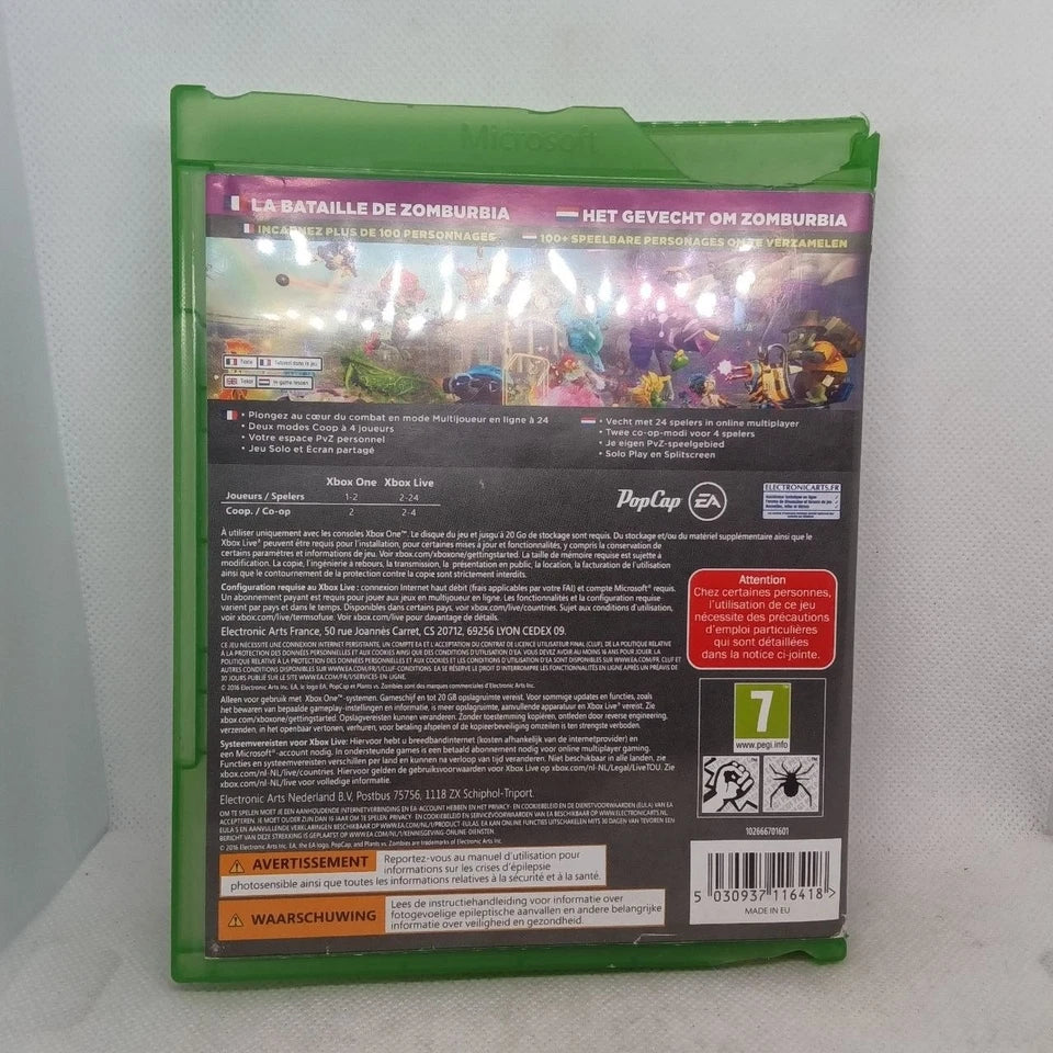 Plants Vs Zombie Garden Warfare 2 Xbox One