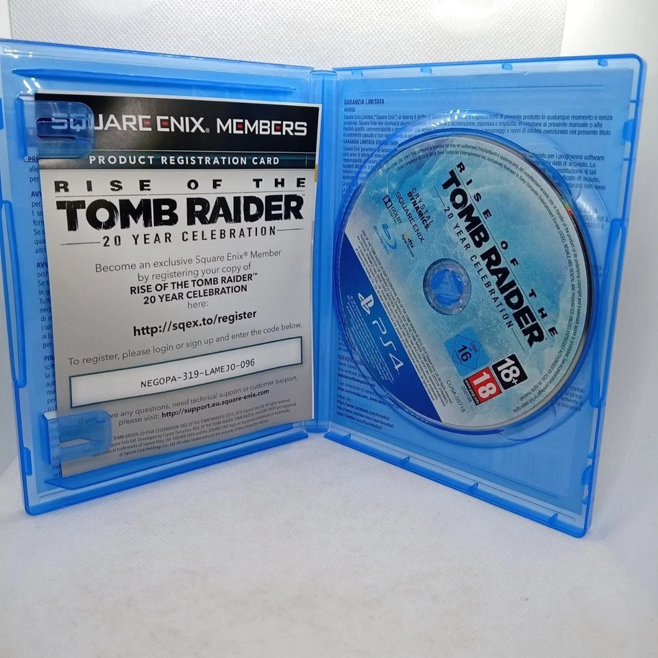 Rise Of The Tomb Raider 20th Ps4