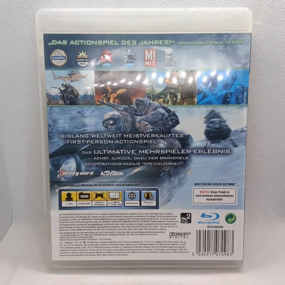 Call Of Duty Modern Warfare 2 Ps3