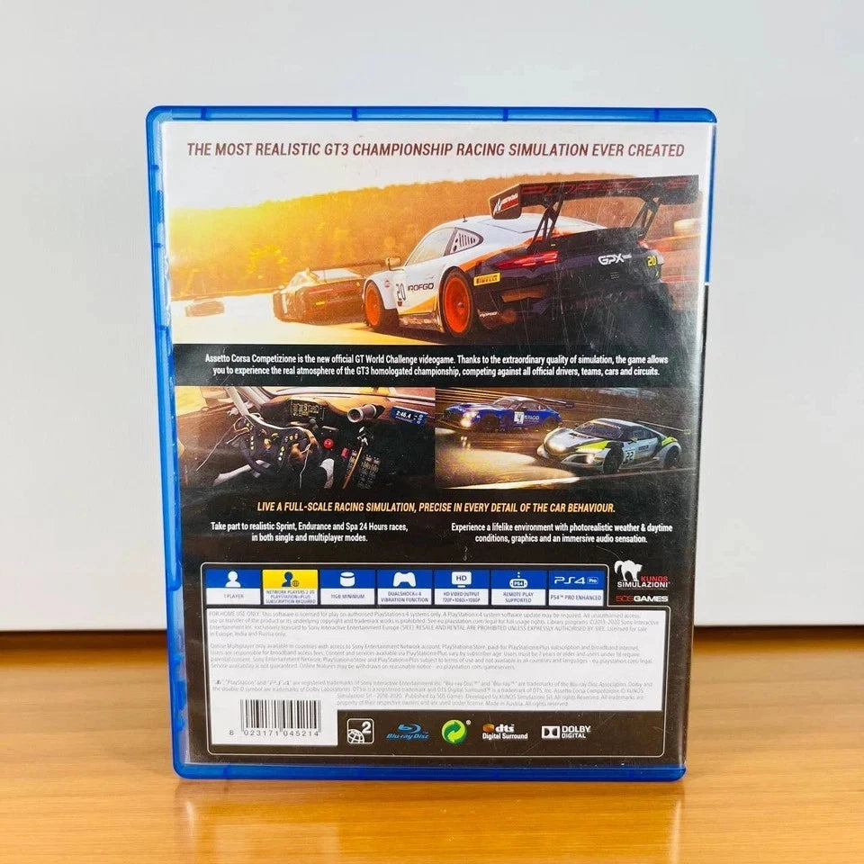 Assetto Corsa Competizione Ps4