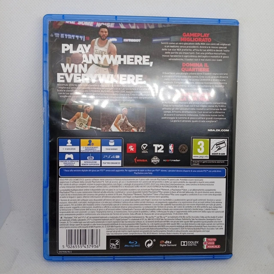 NBA 2K25 Ps4