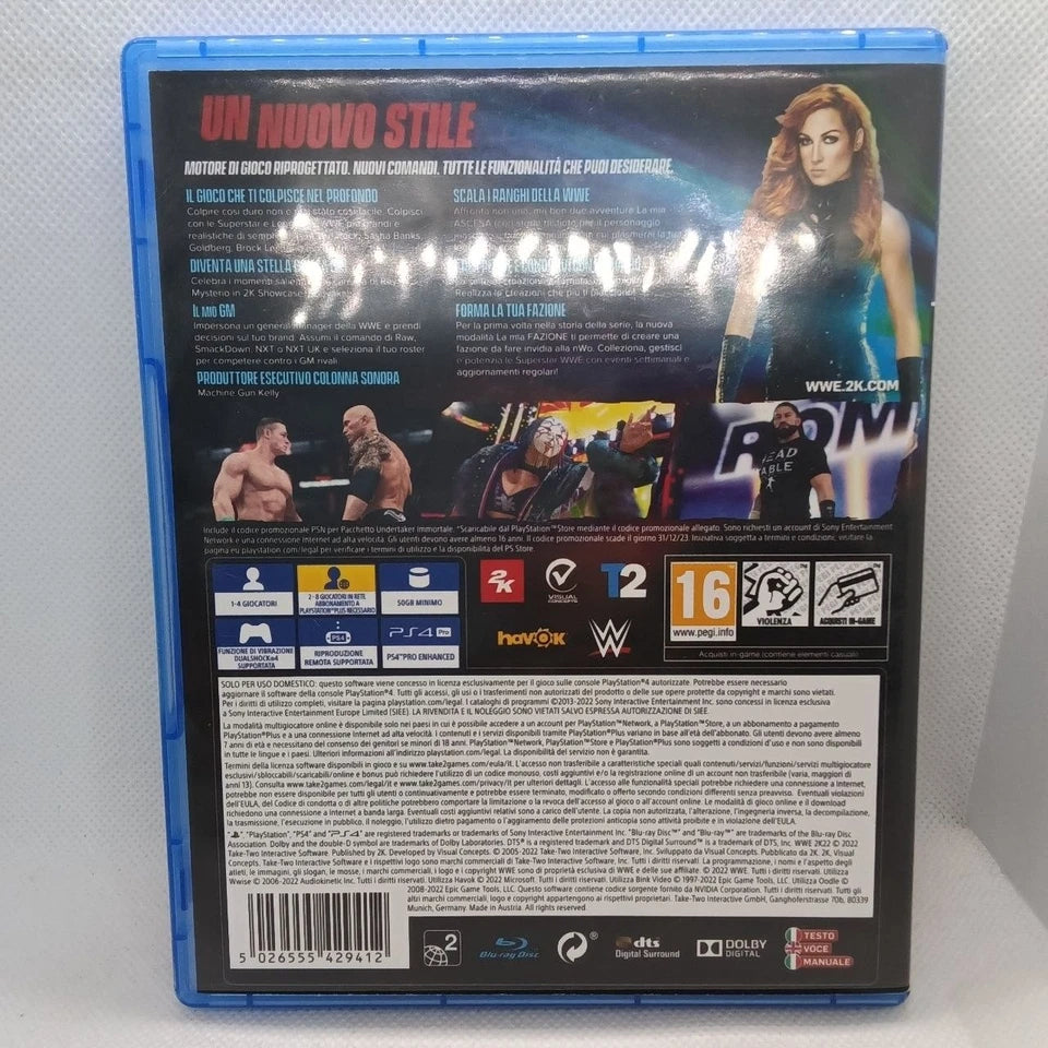 WWE 2K22 Ps4