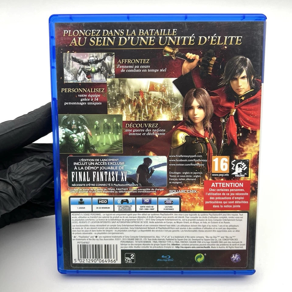 Final Fantasy Type-0 Ps4