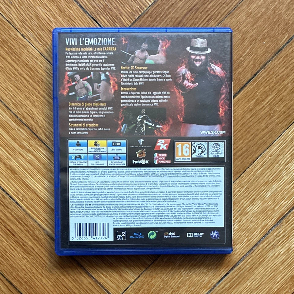 WWE 2K15 Ps4