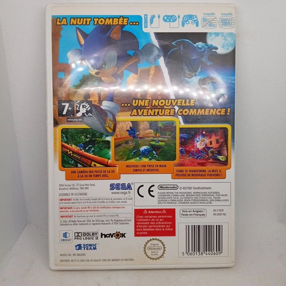 Sonic Unleashed Wii