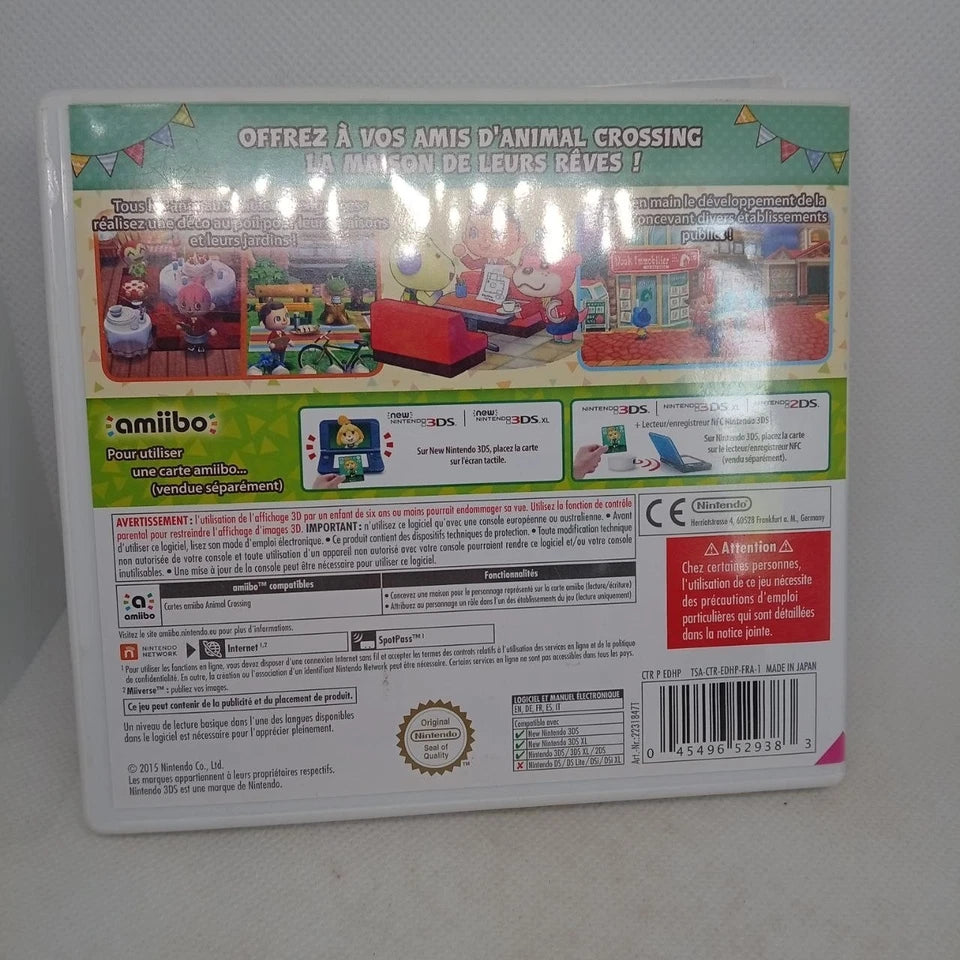 Animal Crossing Happy Home Designer 3Ds