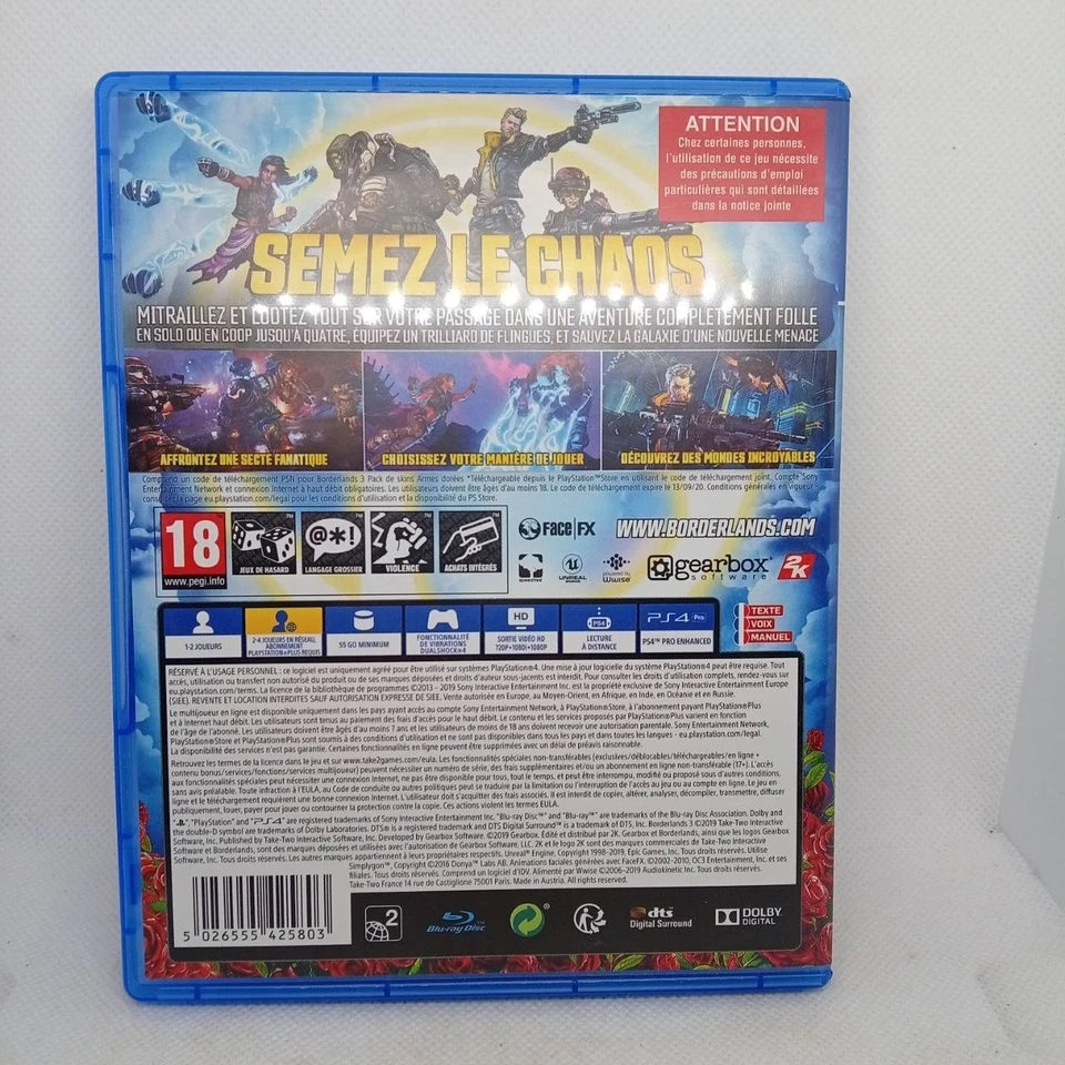 Borderlands 3 Ps4