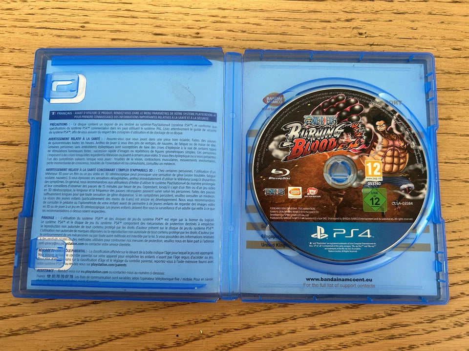 One Piece Burning Blood Ps4