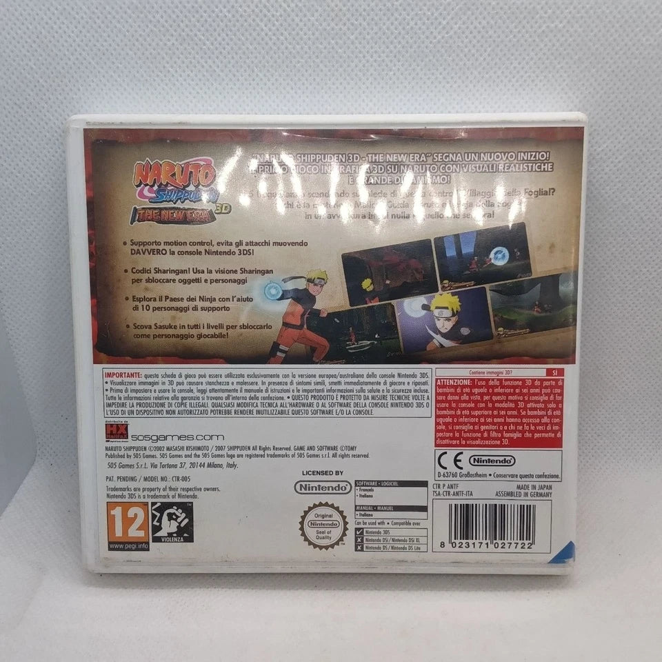 Naruto Shippuden The New Era 3Ds