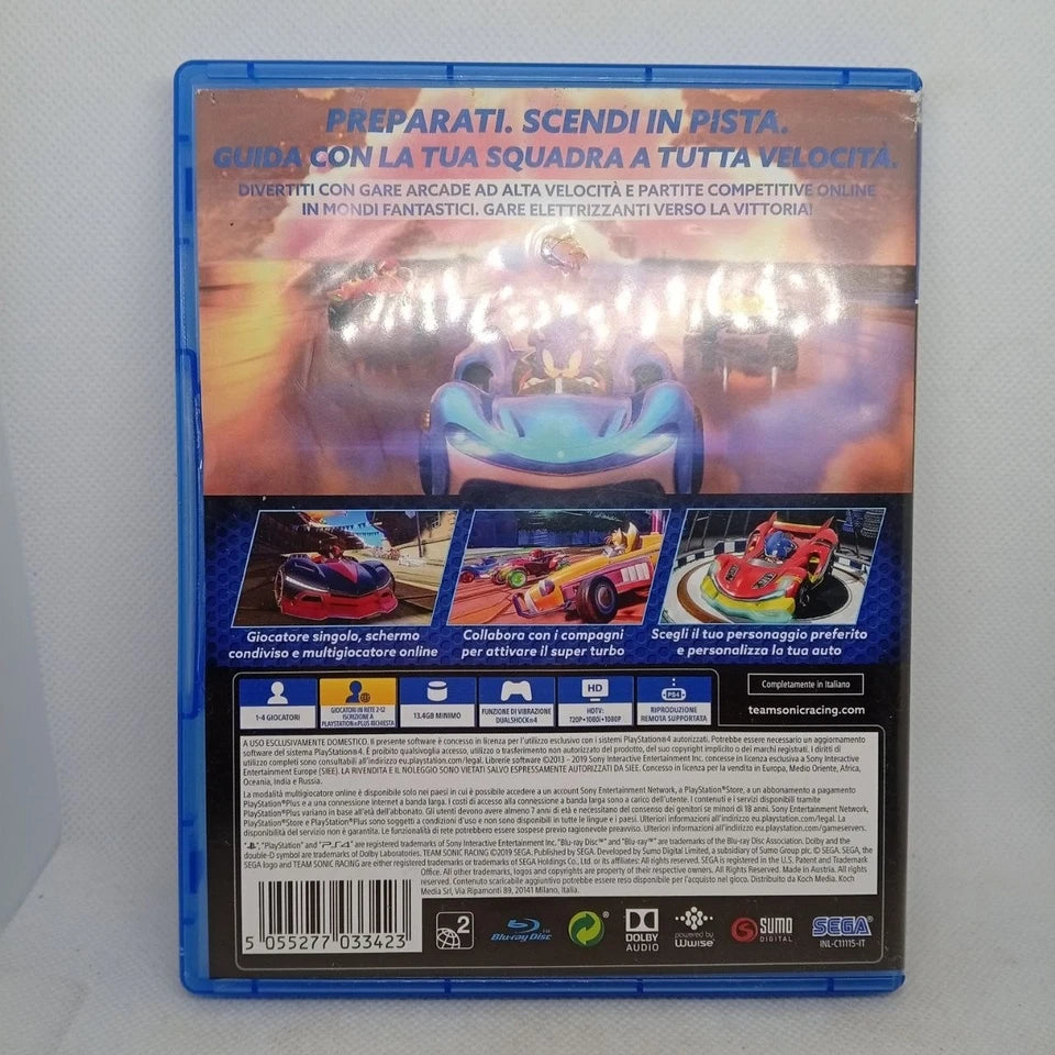 Team Sonic Racing Ps4