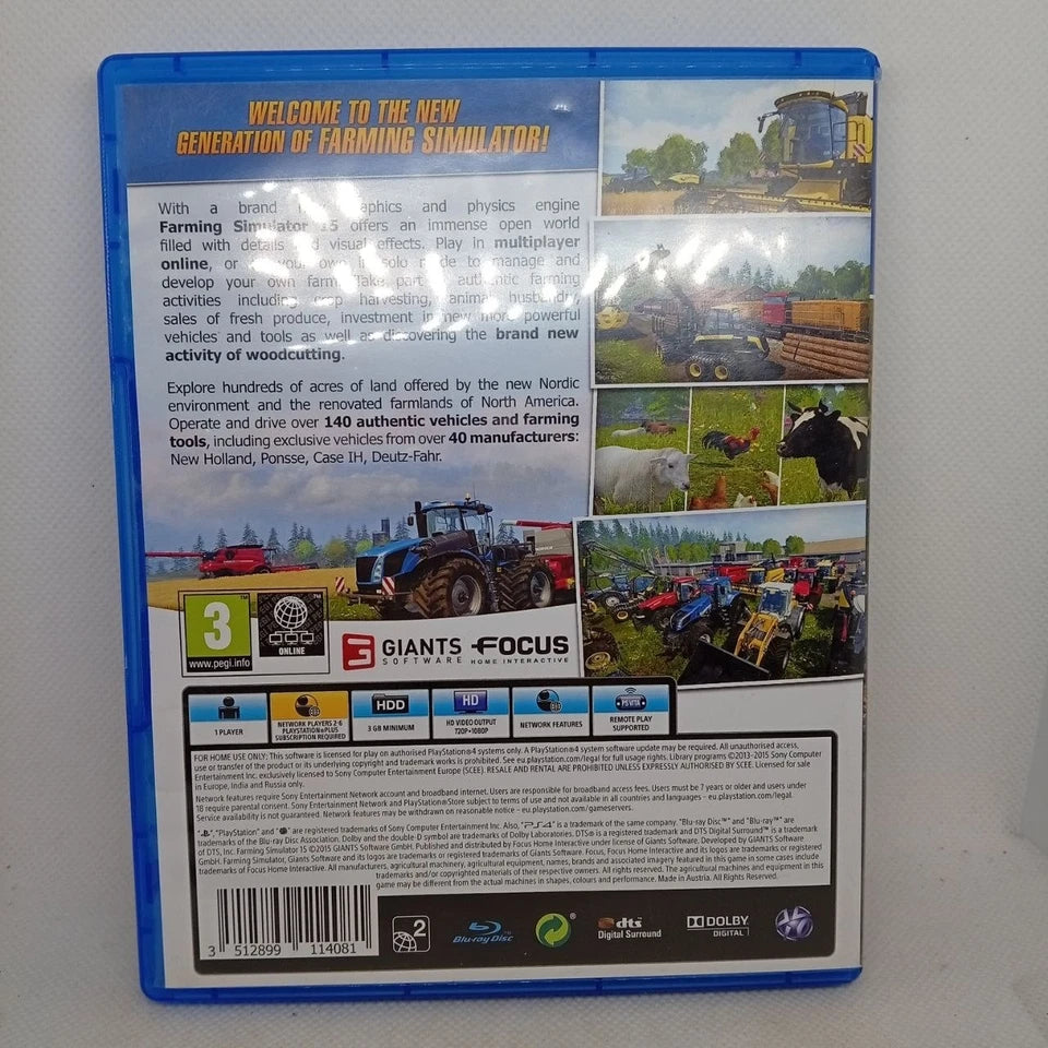 Farming Simulator 15 Ps4