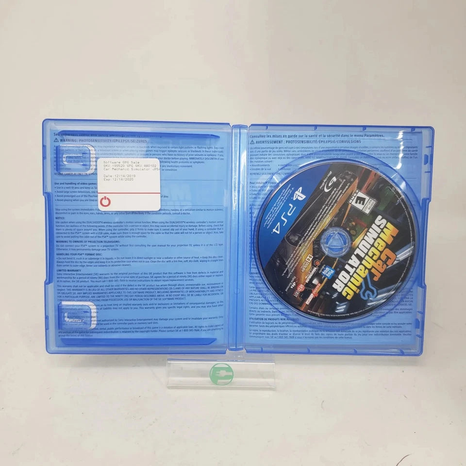 Car Mechanic Simulator Ps4