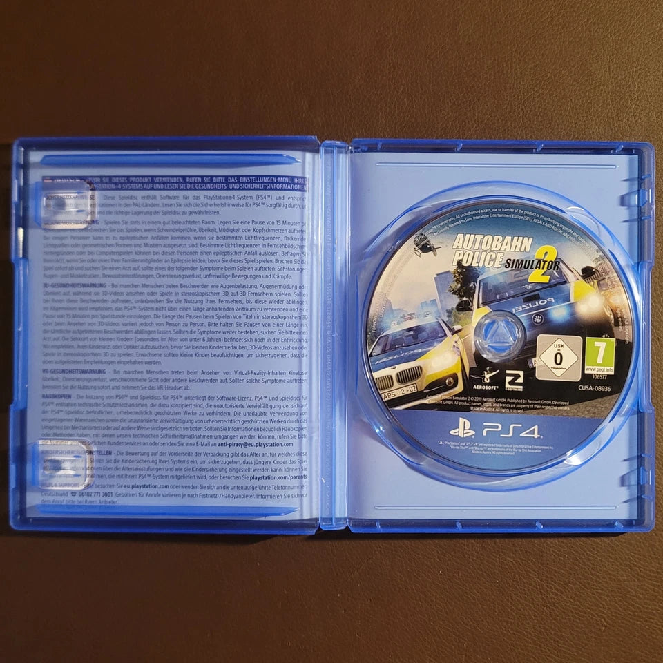 Autobahn Polizei Simulator 2 Ps4