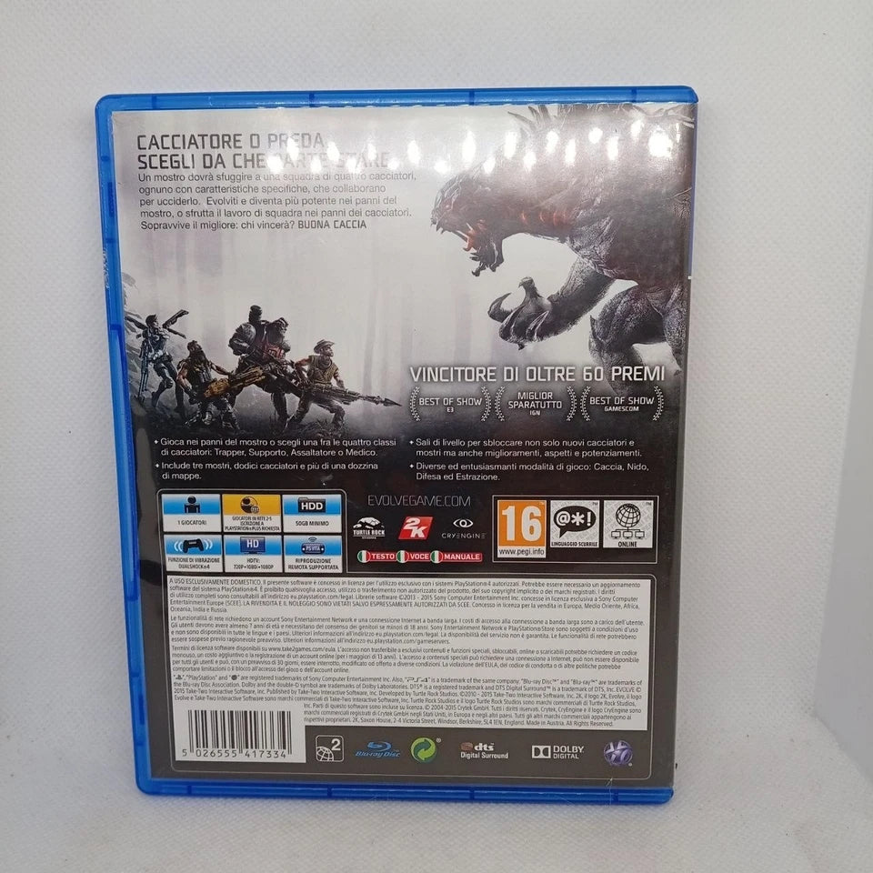Evolve Ps4