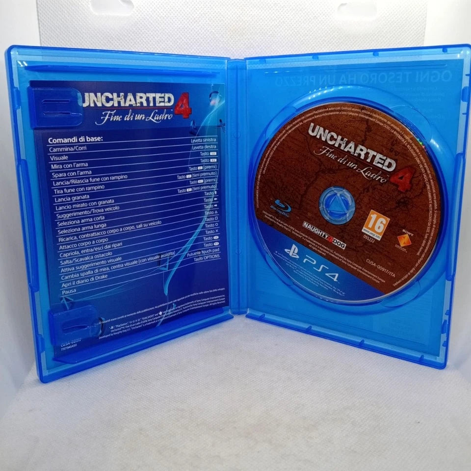 Uncharted 4 Fine Di Un Ladro Ps4