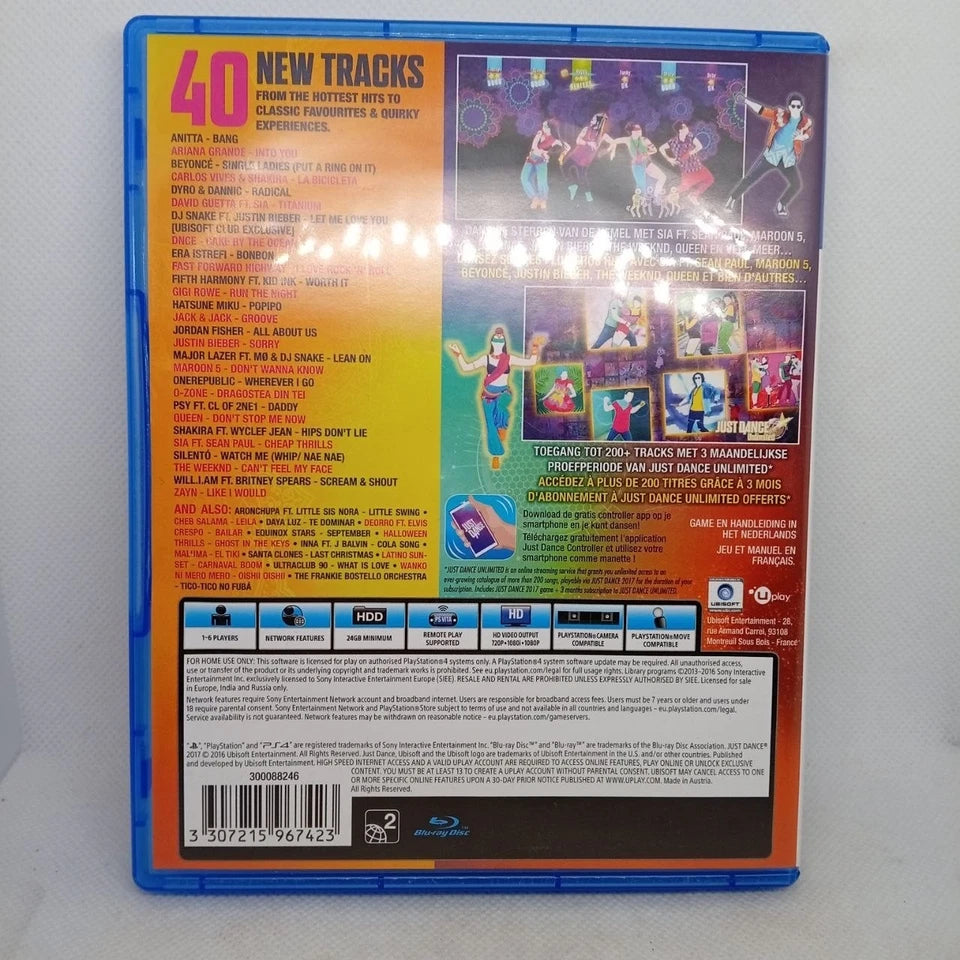Just Dance 2017 Ps4