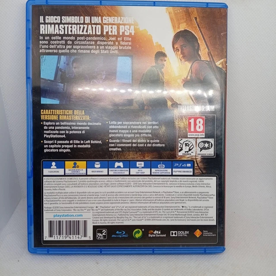 The Last Of Us Remastered Ps4